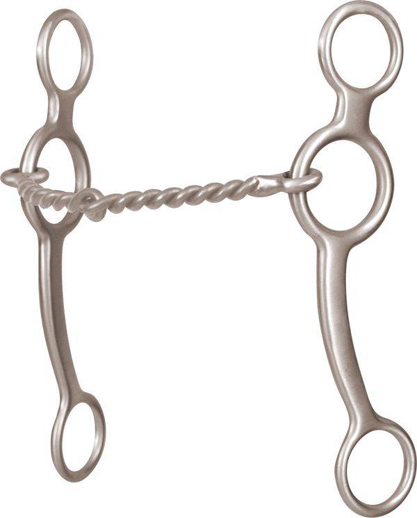 BitLogic 6.5 Shank Twisted Snaffle Gag Performance Bit