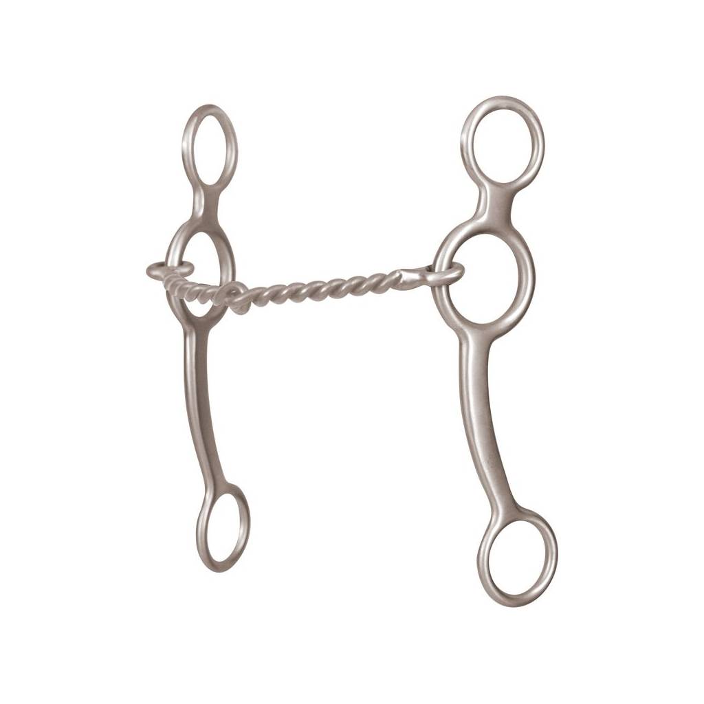 BitLogic 6.5" Shank Twisted Snaffle Gag Performance Bit