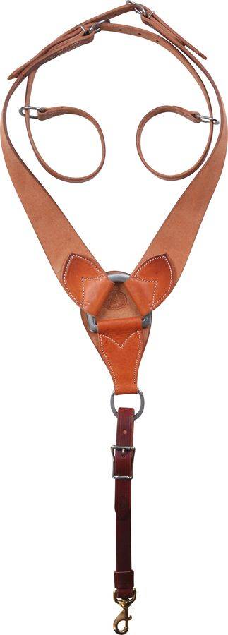 Martin Saddlery Roughout Pulling Breast Collar