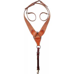 Martin Saddlery Roughout Pulling Breast Collar