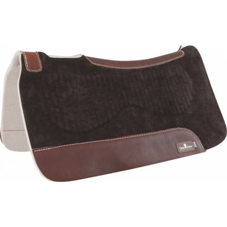 Classic Equine Zone Suede Top Saddle Pad with Felt Bottom