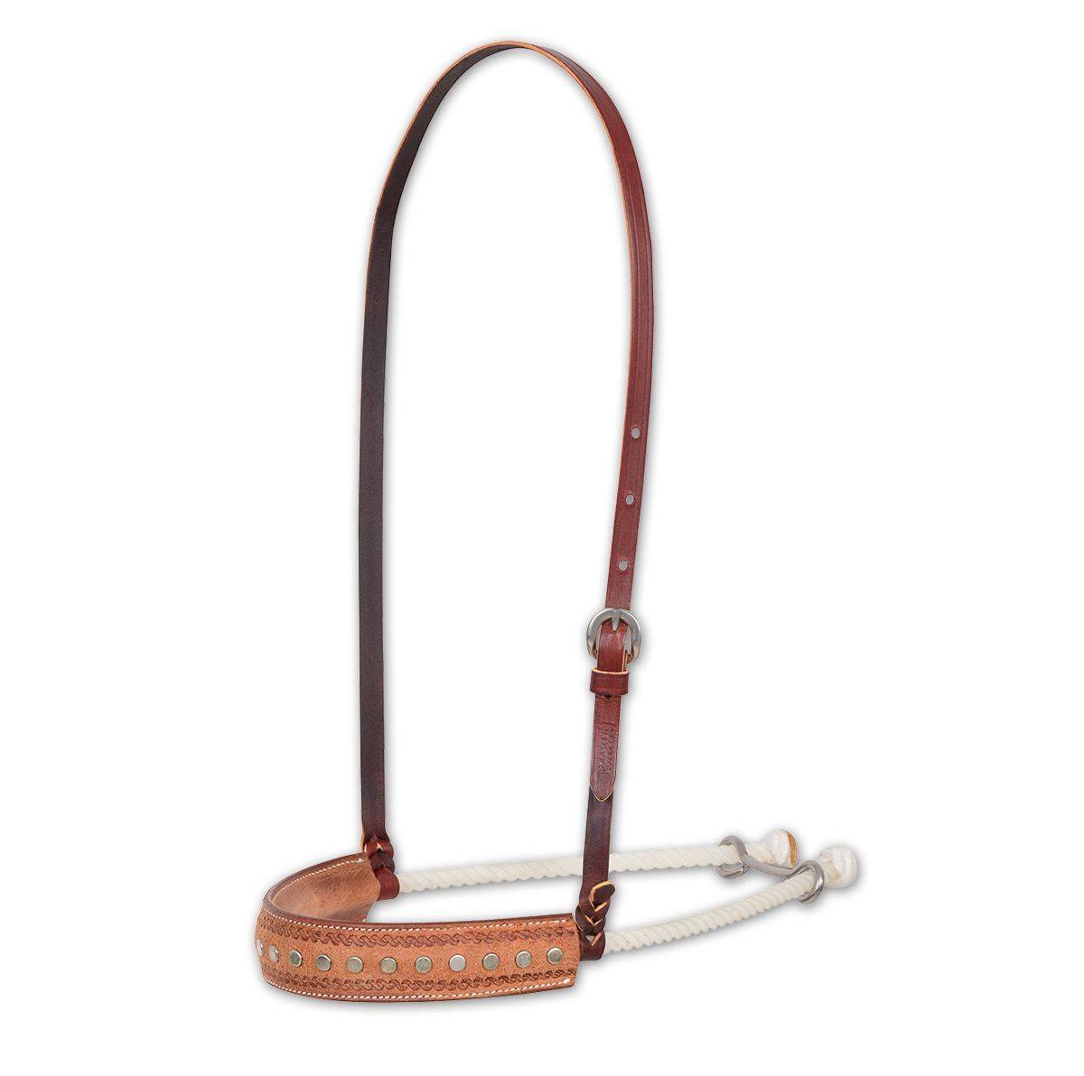 Martin Corkscrew Border Single Rope Noseband