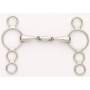 Ovation Elite 3 Ring Gag Solid SS