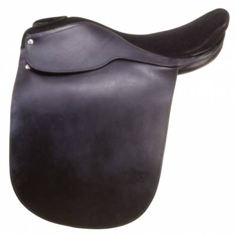 EquiRoyal Liberty Lane Fox Suede Seat Show Saddle