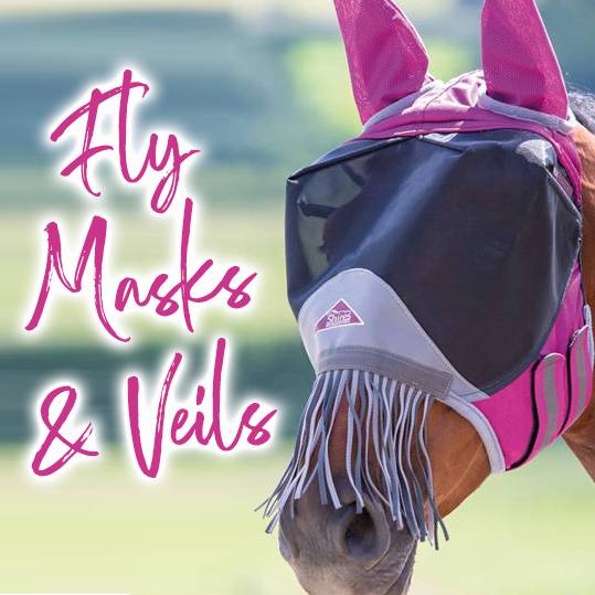 Protect Your Horse<br>Shop 250+ Fly Masks & Veils