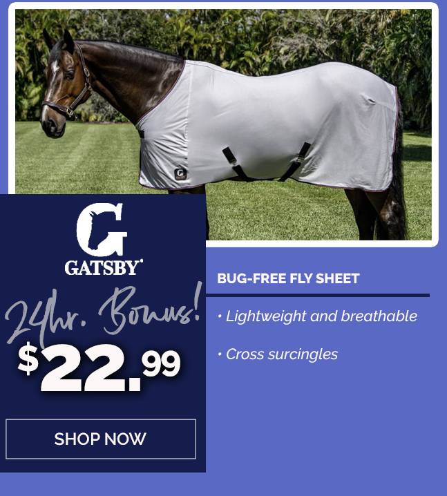 24-Hour! Gatsby Fly Sheet Just $22.99