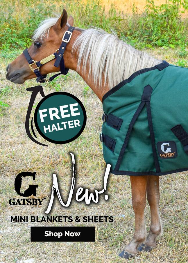 Plus FREE Mini-Halter with every Mini Blanket or Sheet