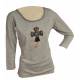 Sassy Sistas 3/4 Sleeve Cross T-Shirt