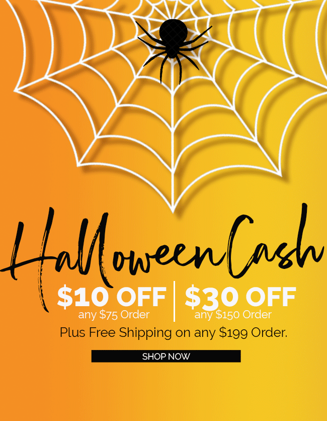 Halloween Cash Up to $30 OFF