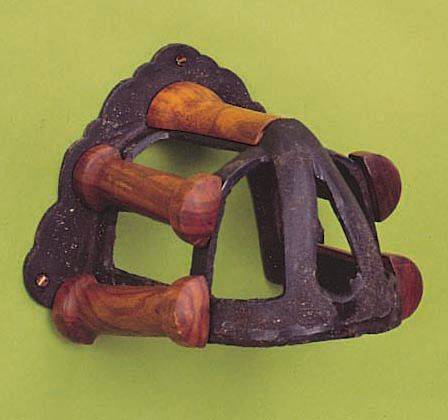 Horsefare Cast Iron & Wood Bridle Rack