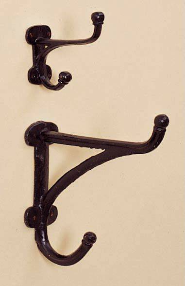 Large Heavy Duty Cast Iron Tack Hook Barn Stable Harness Coat Hanger 4 Avail. 