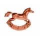 Horse Fare Copper Riding Key Holder