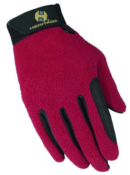 heritage performance fleece gloves