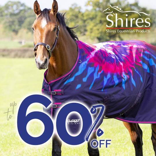 Shires for Horse, Dogs, Barn & YOU.  Up to 60% OFF!