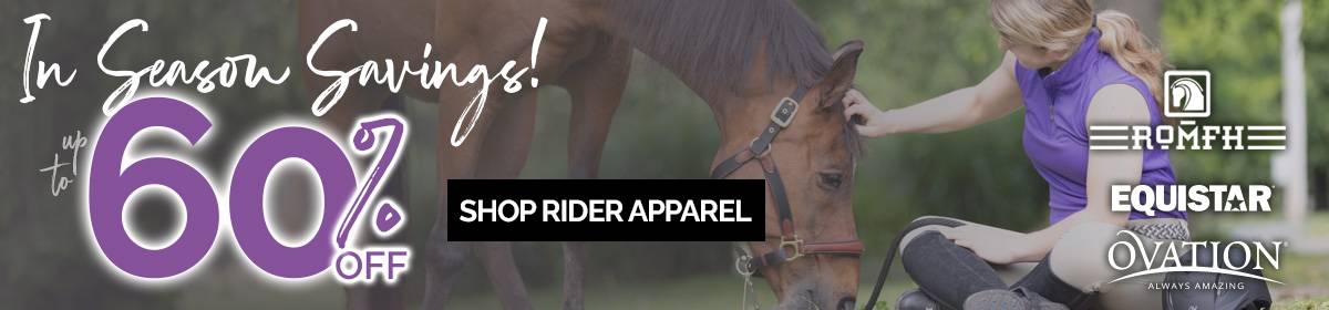 Shop Summer Riding Apparel Up to 60% OFF