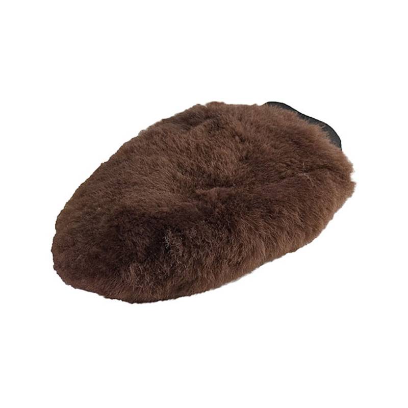 Horze Sheepskin Grooming Mitten