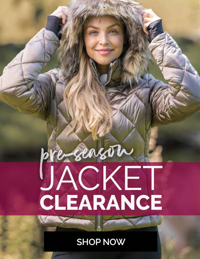 Pre-Season Jacket Clearance