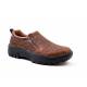 Roper Mens Classic Performance Faux Ostrich Leather Slip-On Shoes