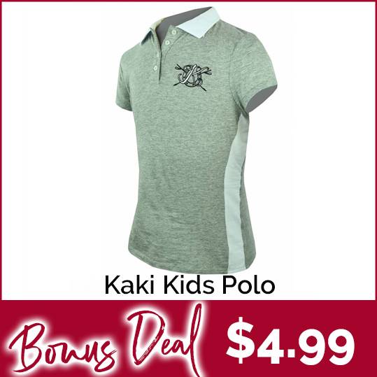 KAKI Signature Polo Just $4.99