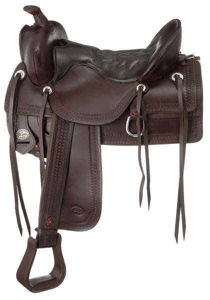 King Series Old Time Trail Rider Saddle