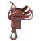 King Series Miniature Western Show Saddle with  Silver