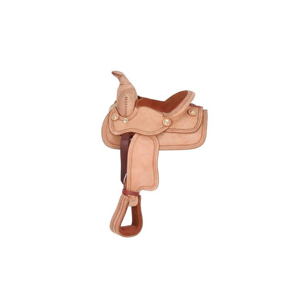King Series Miniature Western Deluxe Saddle