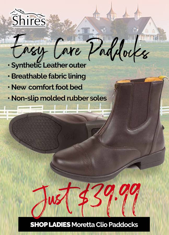 Shires Moretta Clio Paddock Boots Just $39.99 - Save 33% OFF