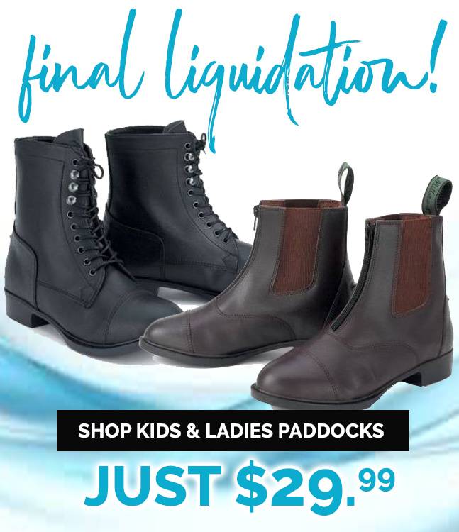 Final Liquidation! Paddocks & Jods Just $29.99