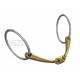 Neue Schule Trans Angled Lozenge Loose Ring Snaffle - 14mm