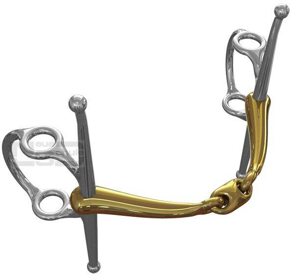 Neue Schule Tranz Angled Lozenge Nelson Gag - 16mm
