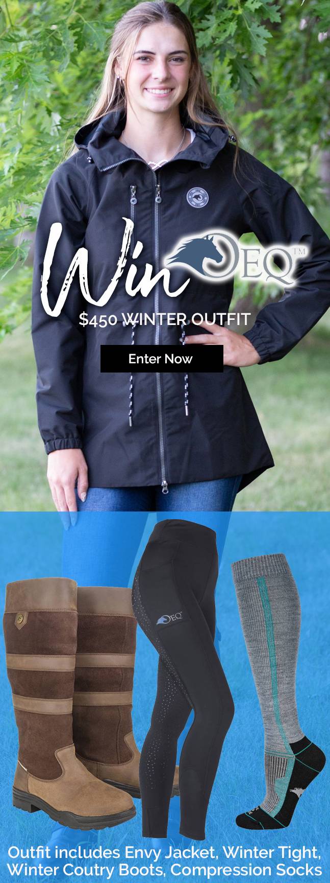 Oak Equestrian OEQ Winter Outfit Valued at $450.00