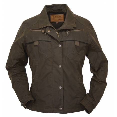 Outback Ladies Oilskin Sheilas Delight Jacket