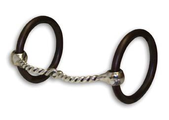 Professionals Choice Sweet Iron Twist Ring Snaffle