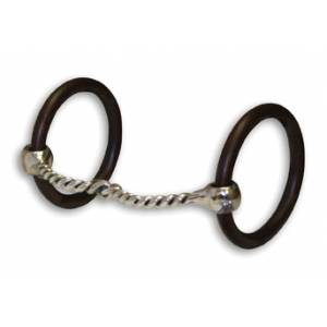 Professionals Choice Sweet Iron Twist Ring Snaffle