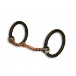 Professionals Choice Copper Twist Ring Snaffle