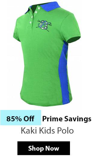 Kaki Kids Polo