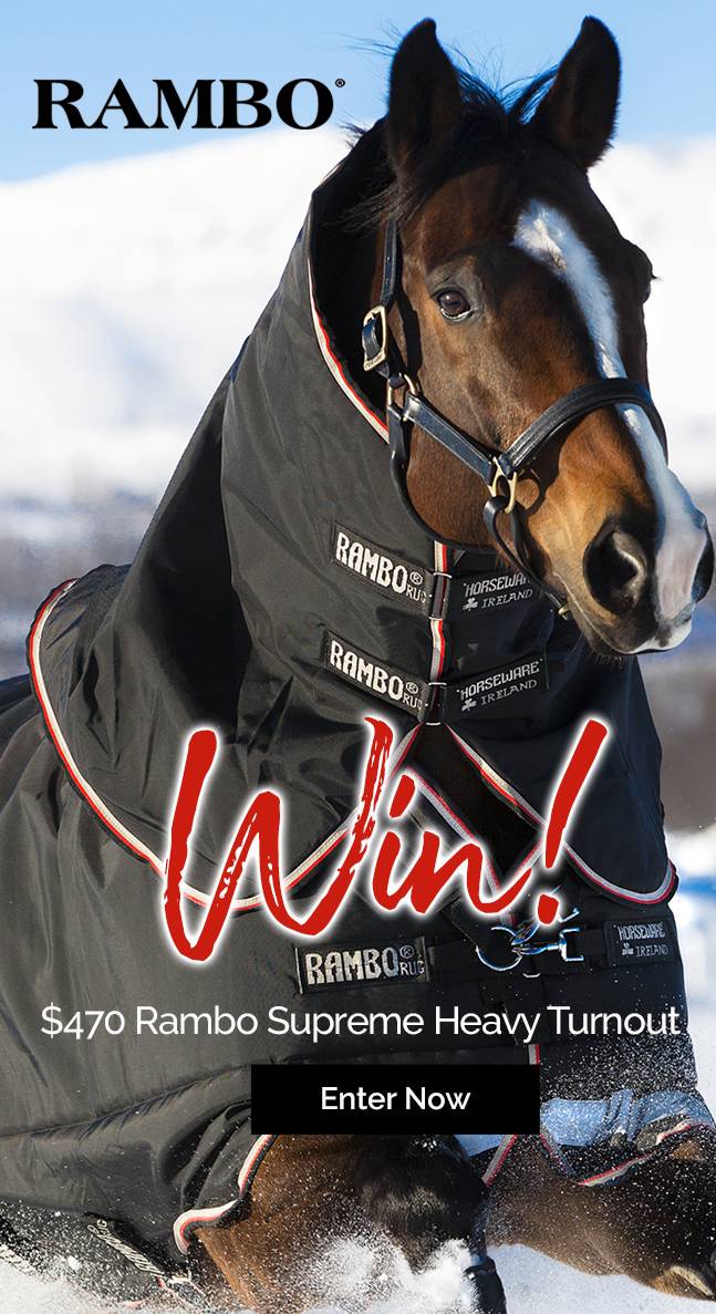 Rambo Supreme Turnout Sweepstakes Valued at $470