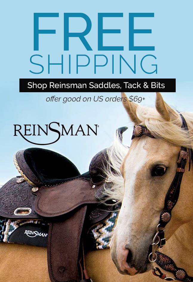 Free Shipping* on any Reinsman Purchase over $69