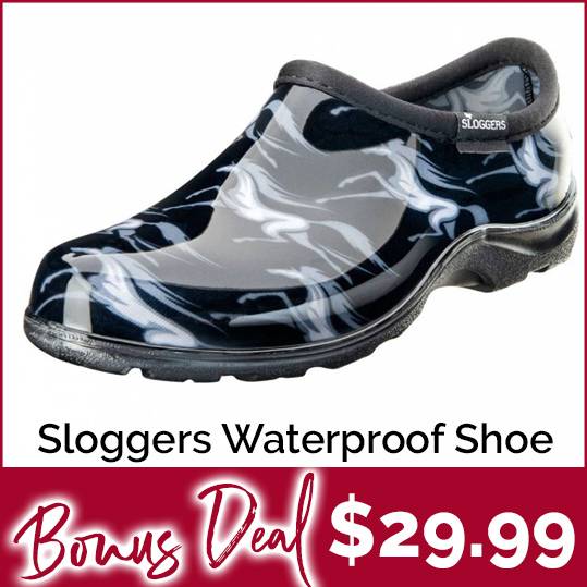 Sloggers Womens Waterproof Comfort Shoes Just $29.99