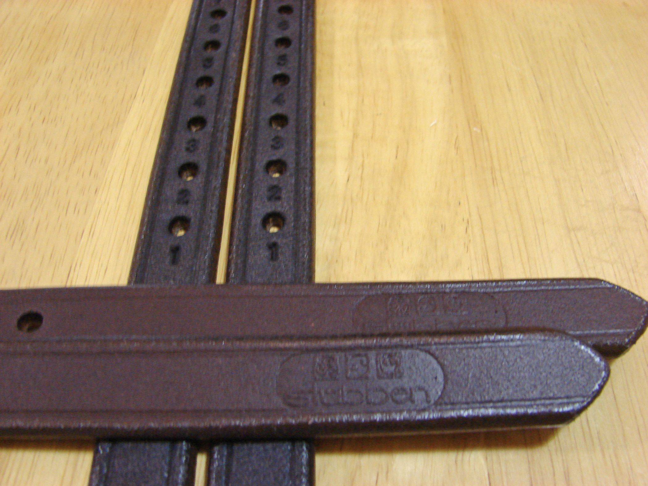 Stubben 3/4" Stirrup Leathers