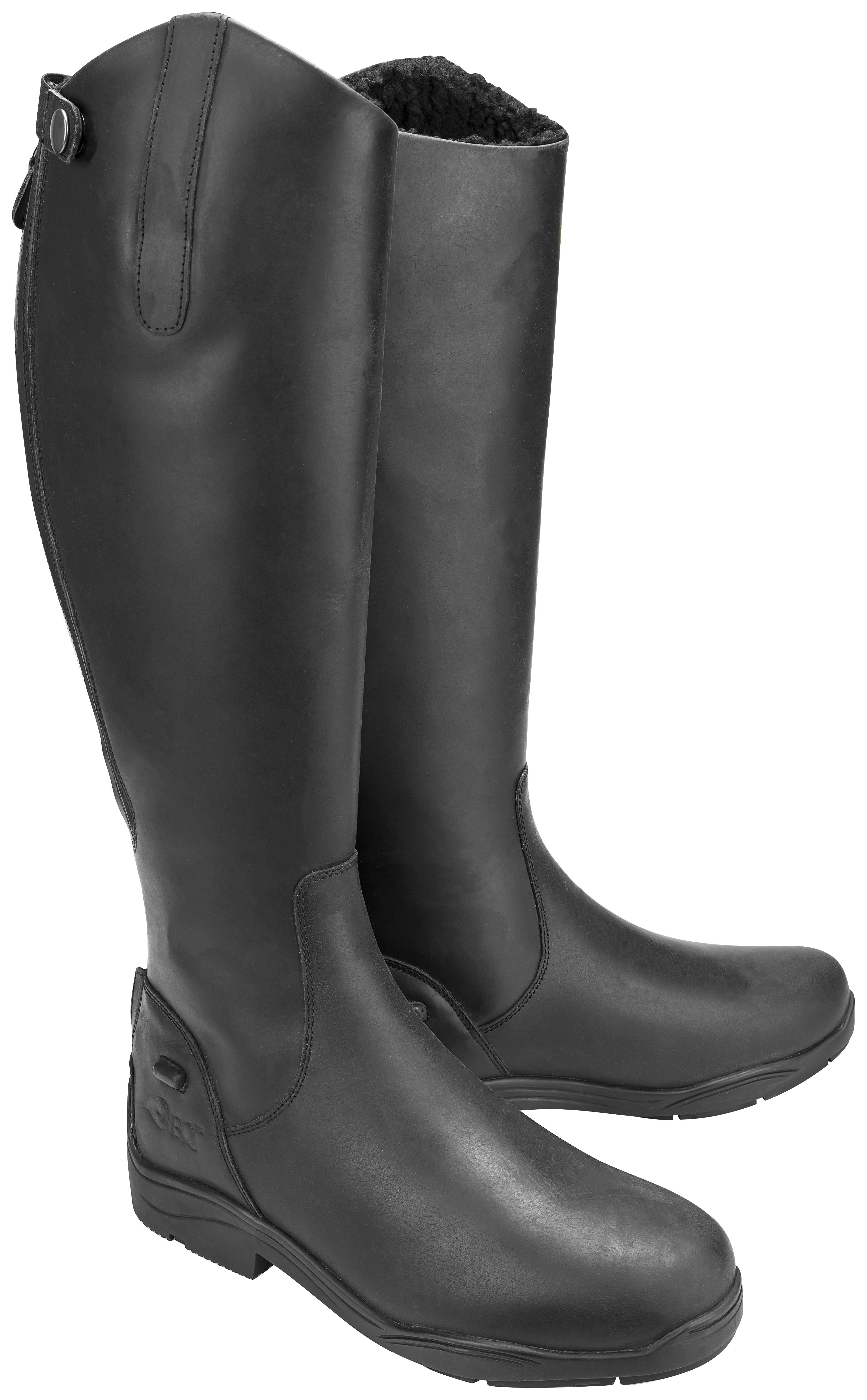 Fleece lined shop winter riding boots