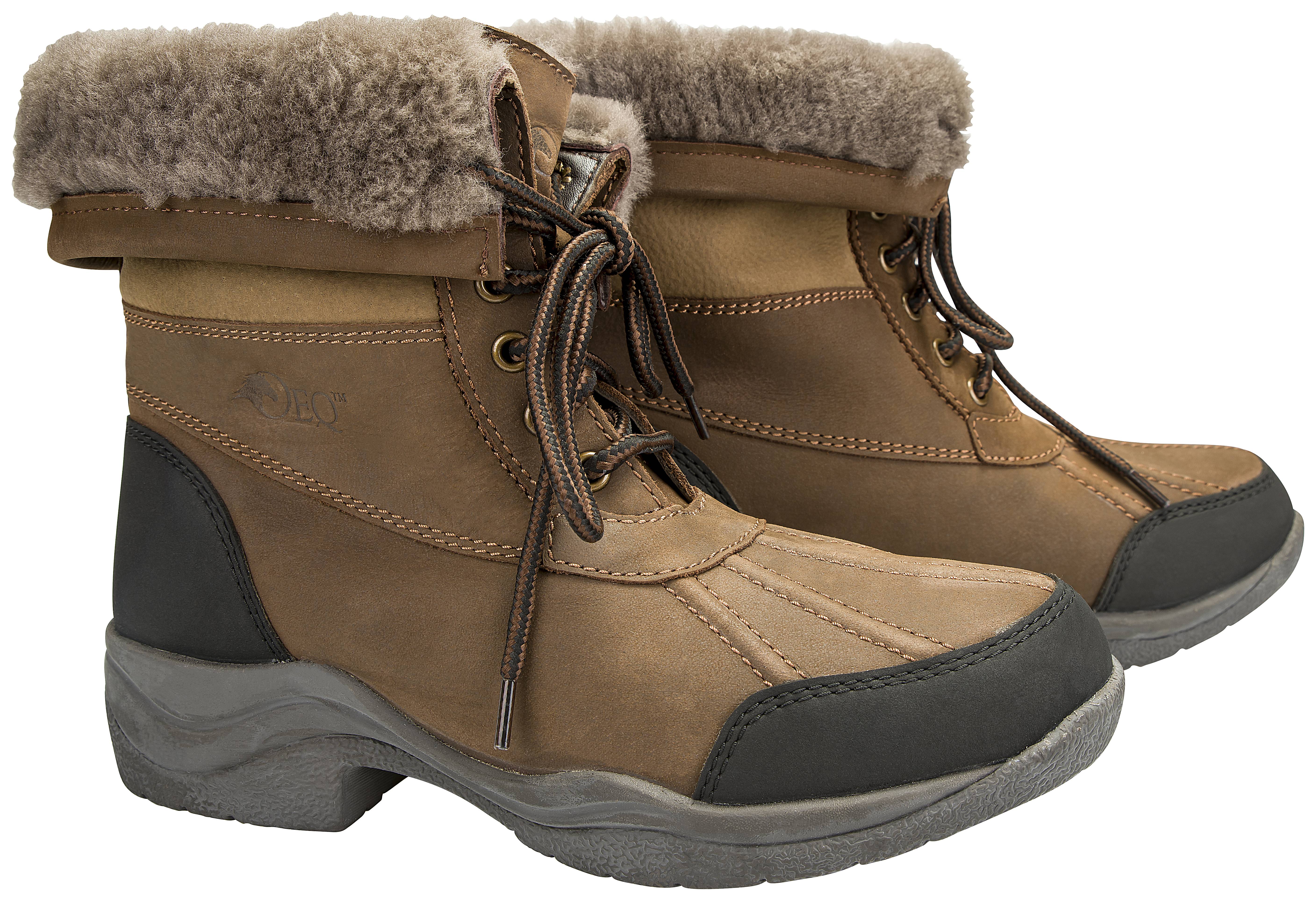 Oak Equestrian OEQ Ladies Sheepskin Short Boot