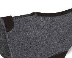 Tucker Round Felt Contour Cut Out Western Saddle Pad