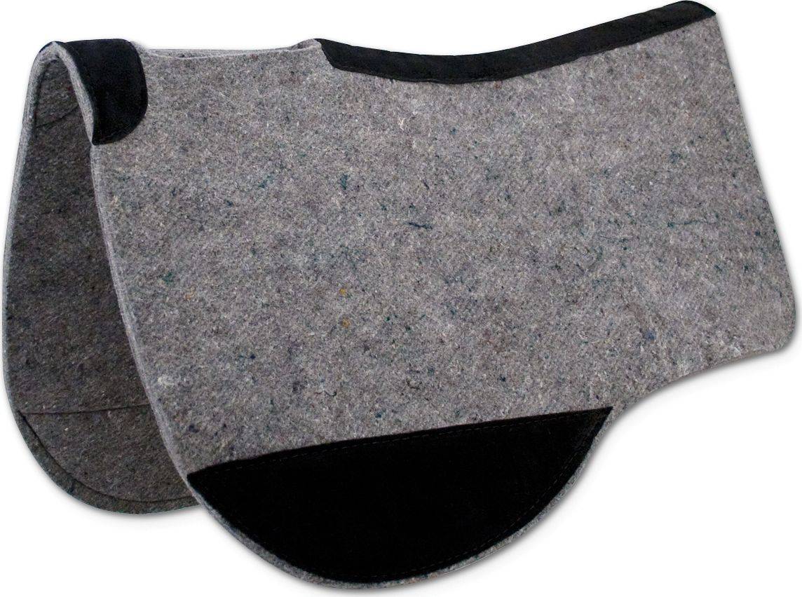 Tucker Cut Back Felt Round Contour Western Saddle Pad
