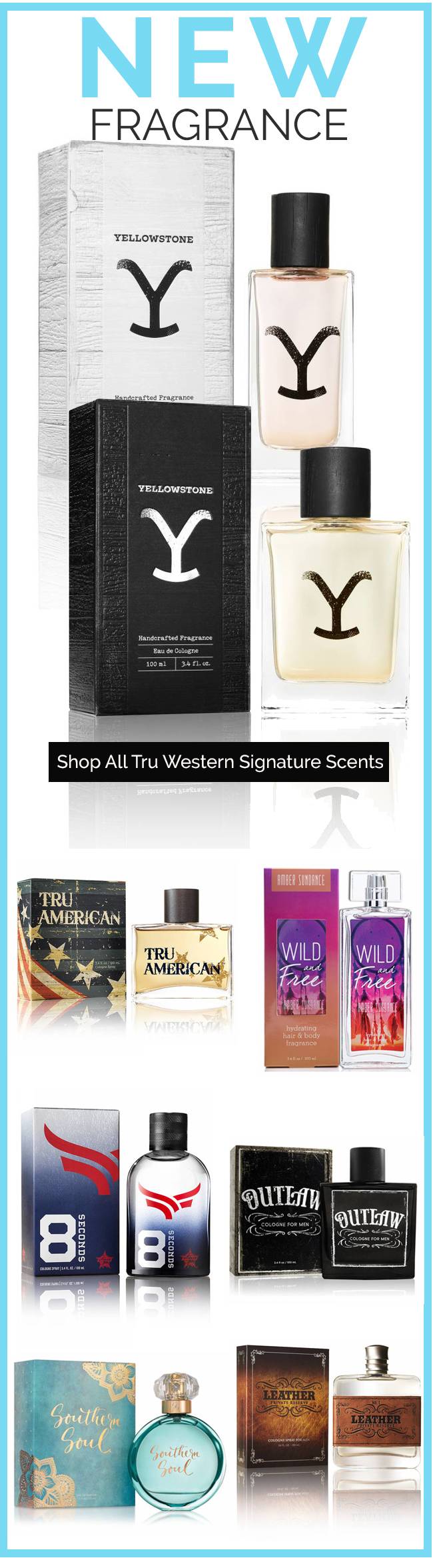 Tru Western Signature Scents Featuring Yellowstone Official Fragrance Partner