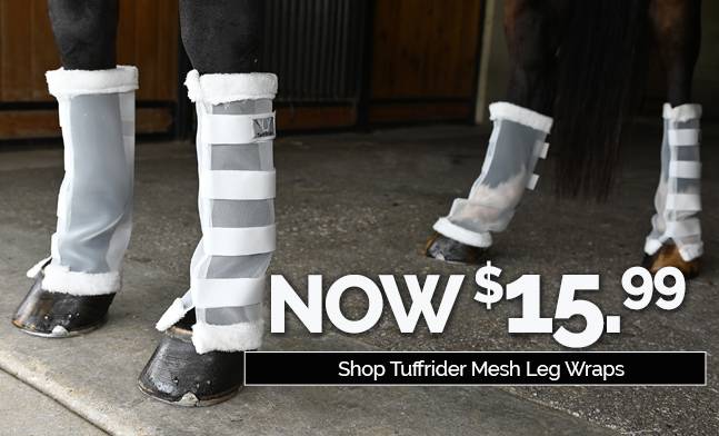 Tuffrider Mesh Leg Wraps - $15.99