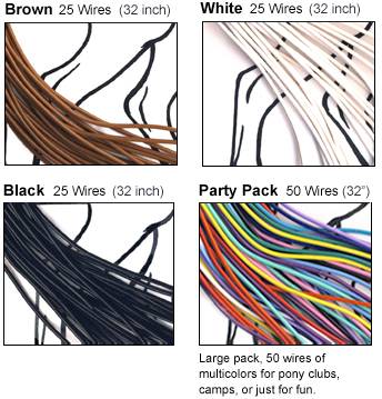 TWISTEEZ WIRE Horse Mane and Tail Braiding Wire
