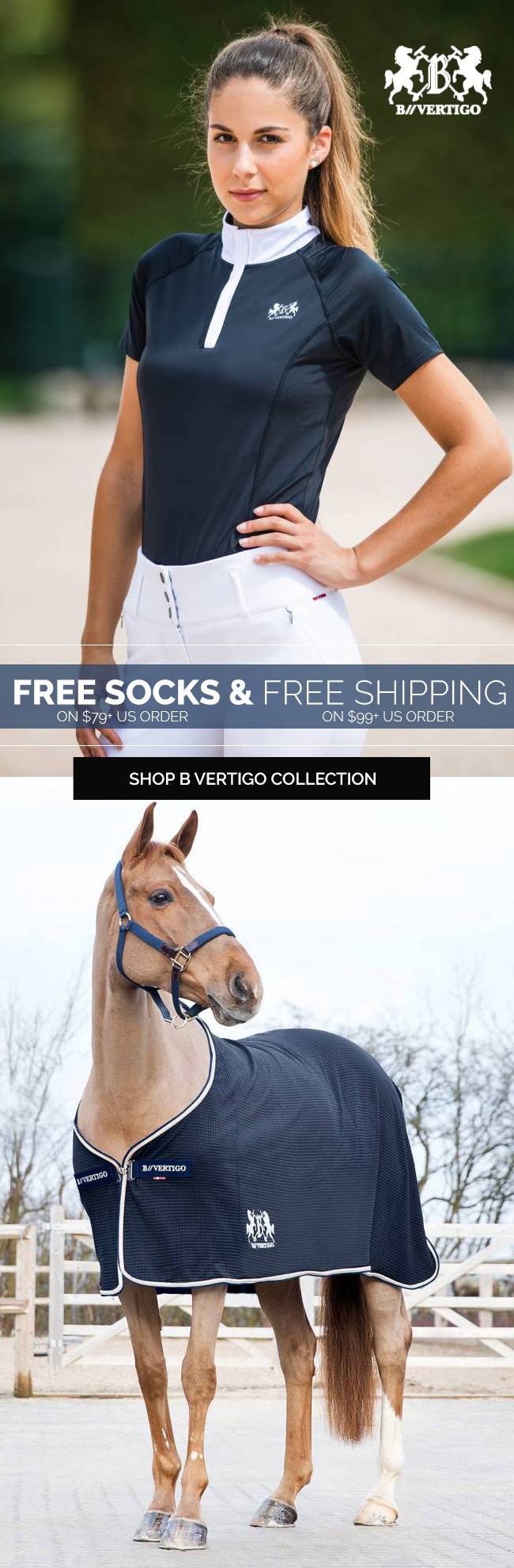B Vertigo  FREE Socks & Shipping on Every Order