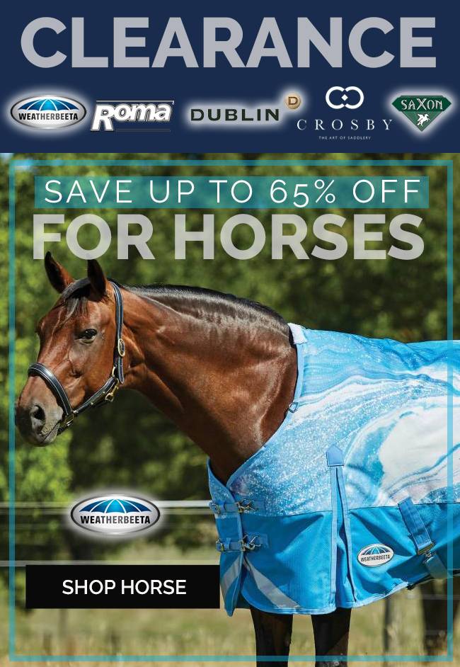 Shop for Your Horse - Brand Clearance Up to 65% OFF